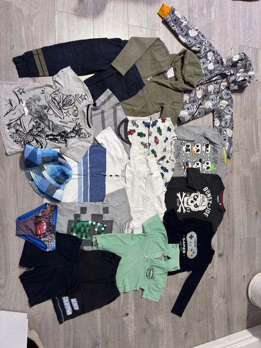 Zestaw ciuchow r 116 hm reserved zara smyk