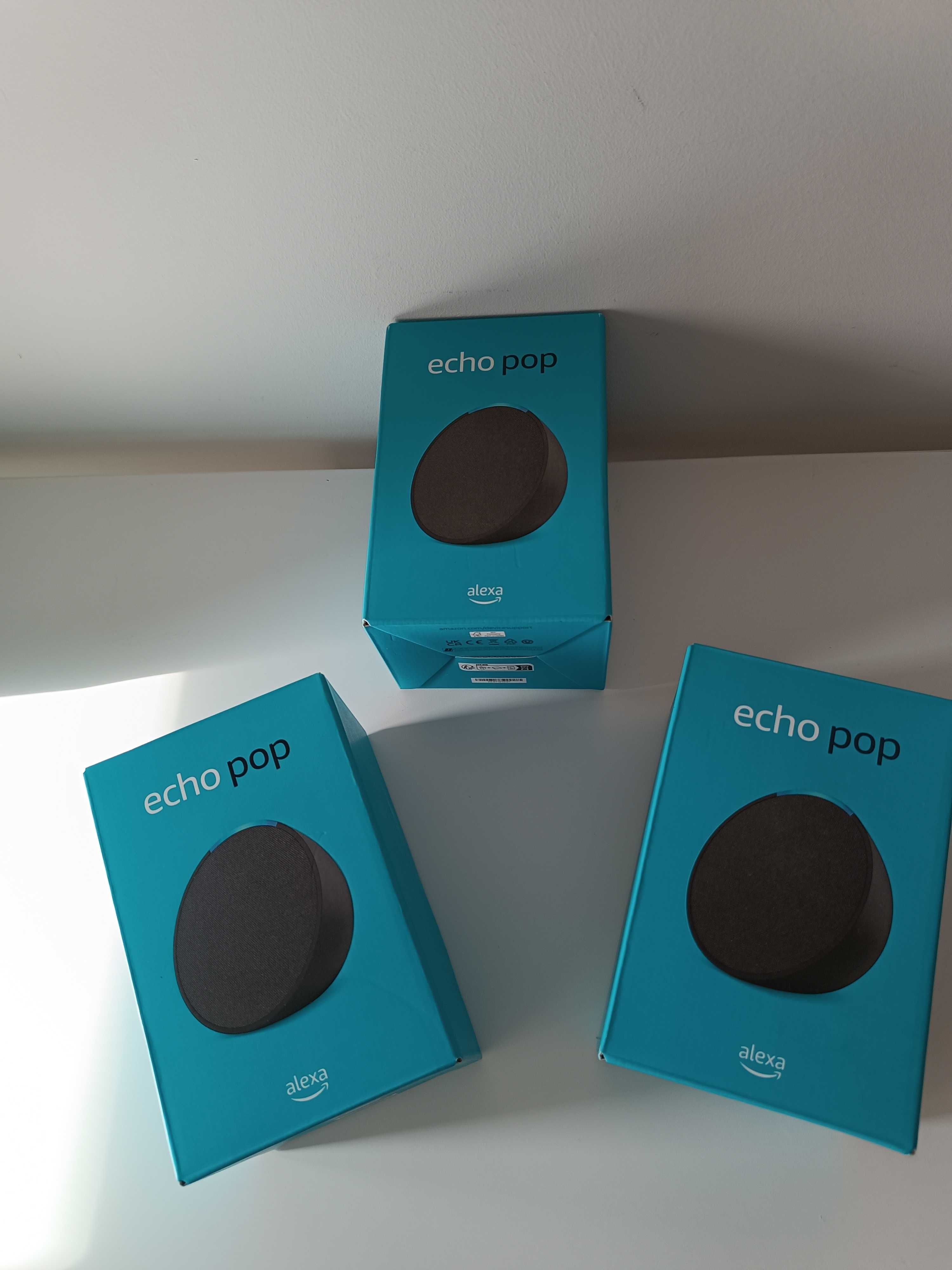 Coluna Inteligente Echo Pop / Alexa / Wi-Fi / Bluetooth / (NOVO)