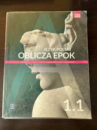 OBLICZA EPOK podręcznik język polski 1.1