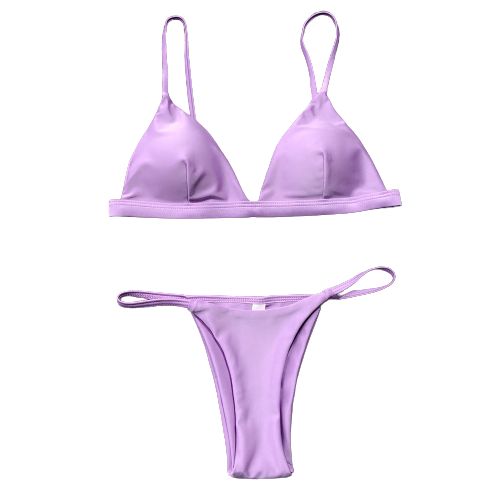 Sexy Bikini Brazylijskie Dwuczęściowy Strój Kąpielowy STRINGI - L