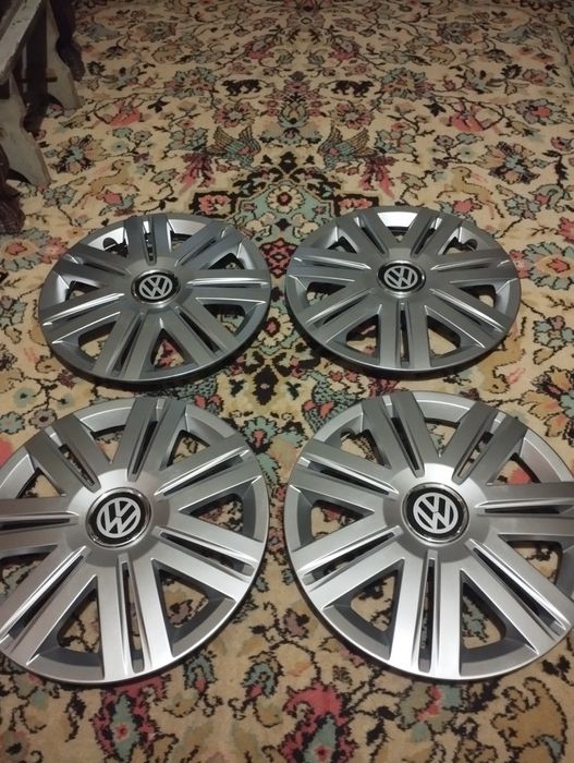 4 диска R14   5х100 в сборе 185х60. + колпаки