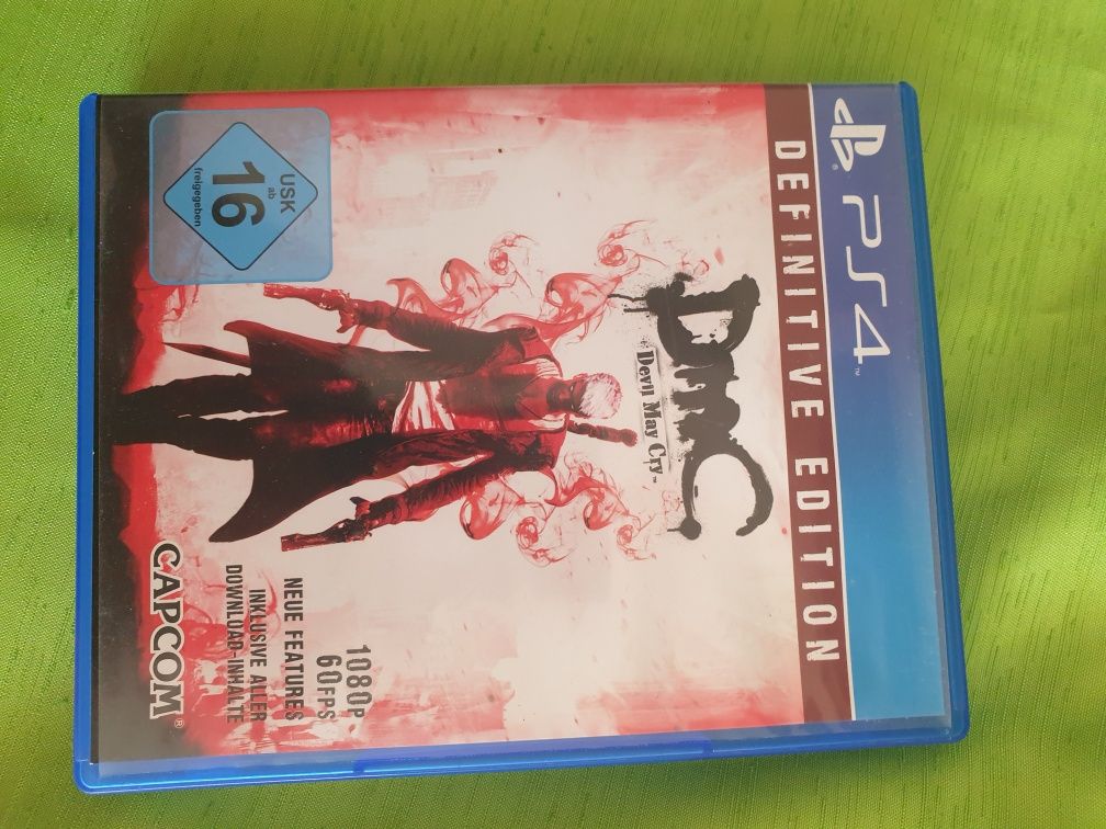 Jogos PS4 - Dmc devil may cry. Sonic forces. Tomb raider