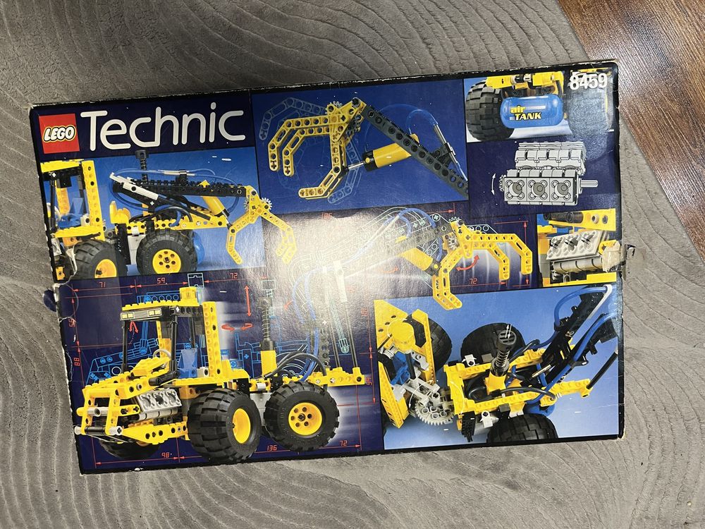 Lego Technic Ładowarka 8459  / 8439/ 8464 + pudełko + wytłoczką