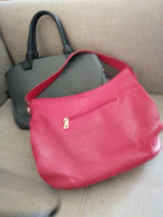 Шкіряна фірмова італійська сумка