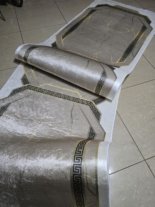 dywan chodnik 300x80 turecki,antyposlizg, ORNAMENT bez+ZŁOTO wyprzedaz