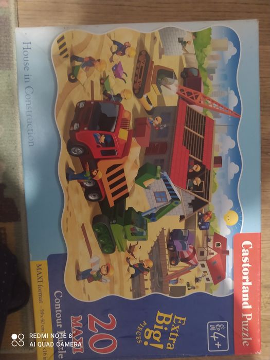 Puzzle maxi 4+ budowa Castorland