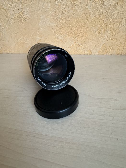 Обьектив Юпитер 37А f3.5/135,с одуванчиком