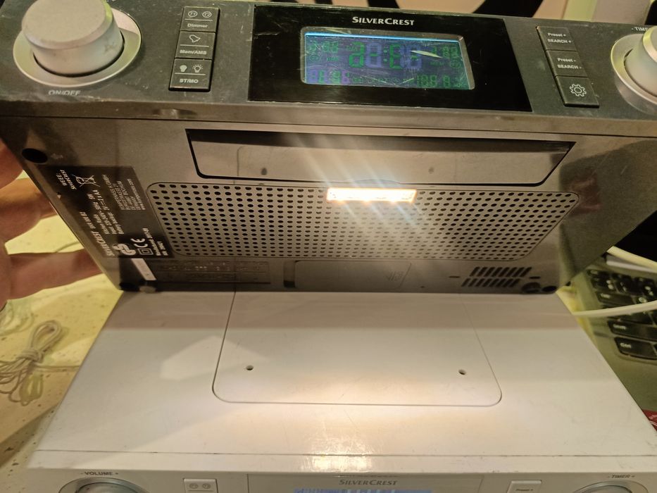 Кухонне радіо Silver Crest,з підсвіткою