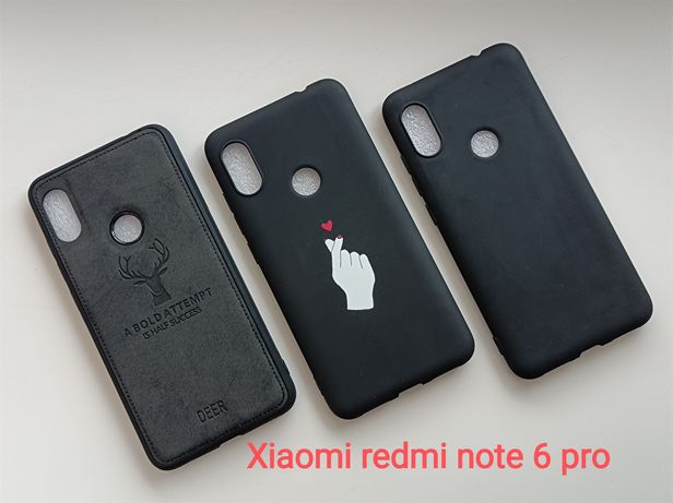 Чехол(бампер) для Xiaomi redmi note 6 pro / пленка для Meizu m10