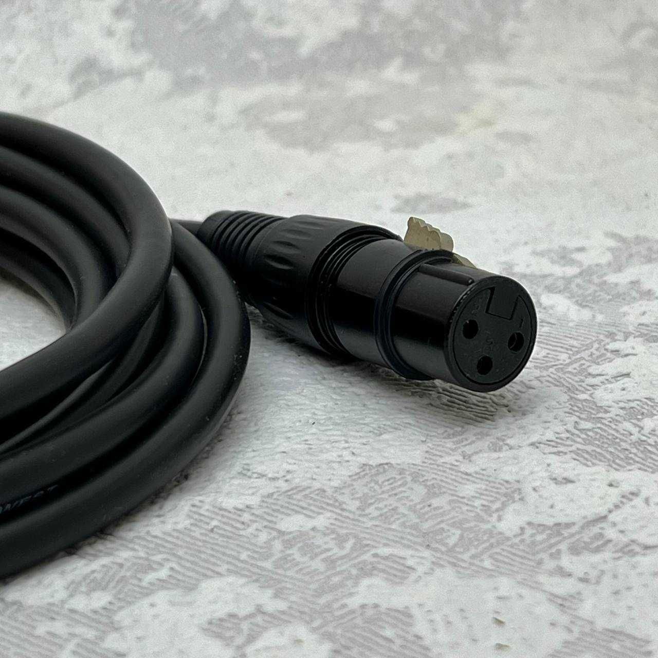 XLR-XLR Кабель мікрофонний, кабель міжблочний, аудіо кабель
