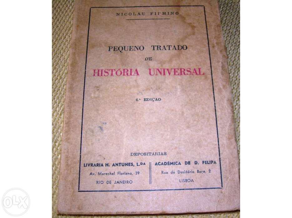 Pequeno tratado de história universal /nicolau firmino