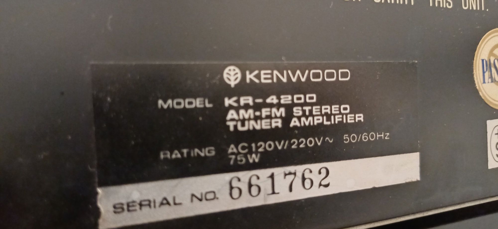 Kenwwood kr4200 Japan Vintage