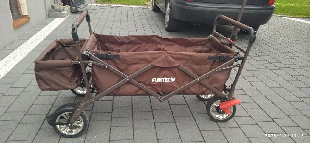 Wózek plażowy składany fuxtec