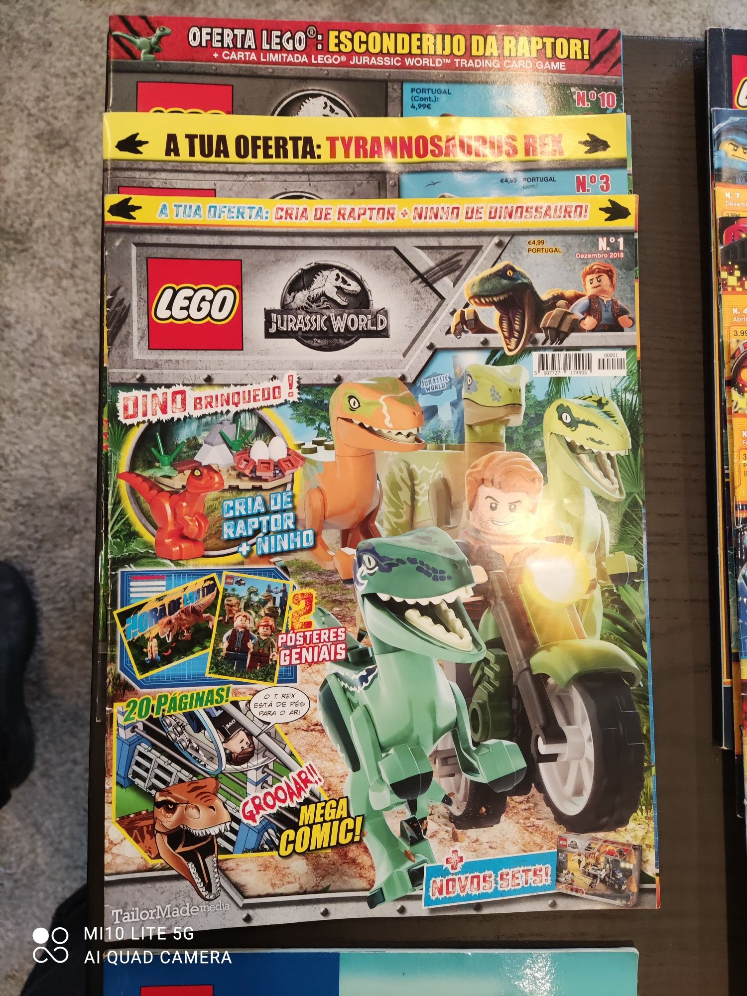 Revistas LEGO variadas