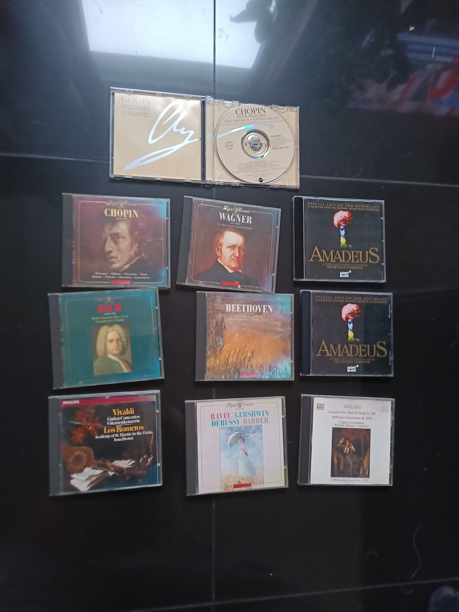 Muzyka poważna - 10 CD: Chopin, Mozart, Bach, Wagner i inni - komplet