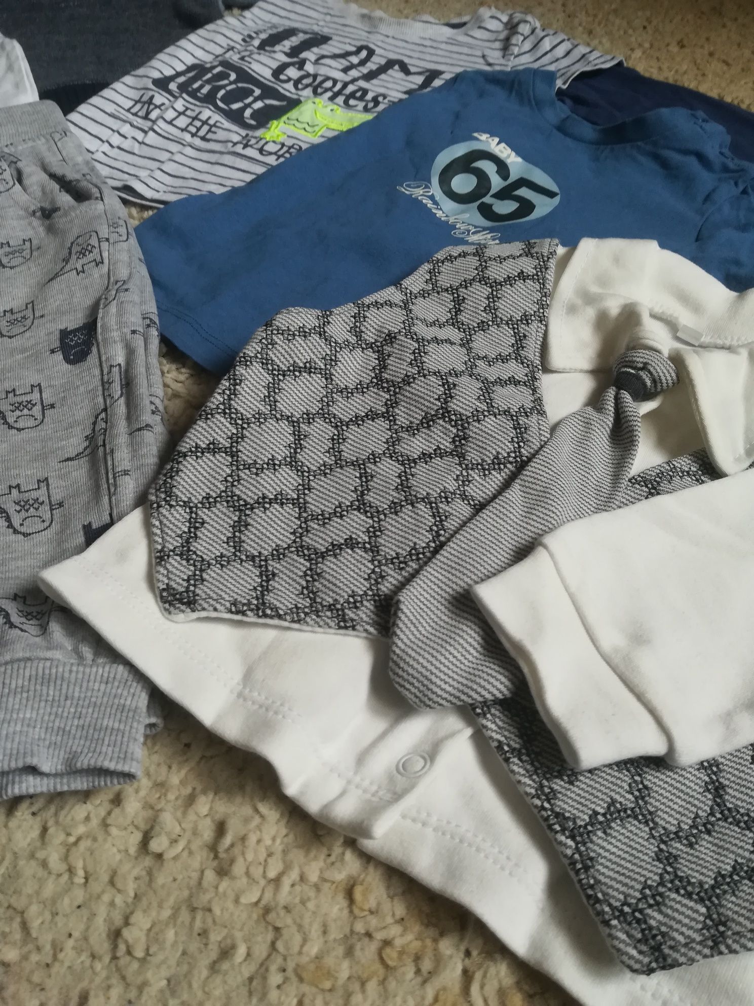 Paka zestaw ubrania dla chłopca 74 (6-9 M)
