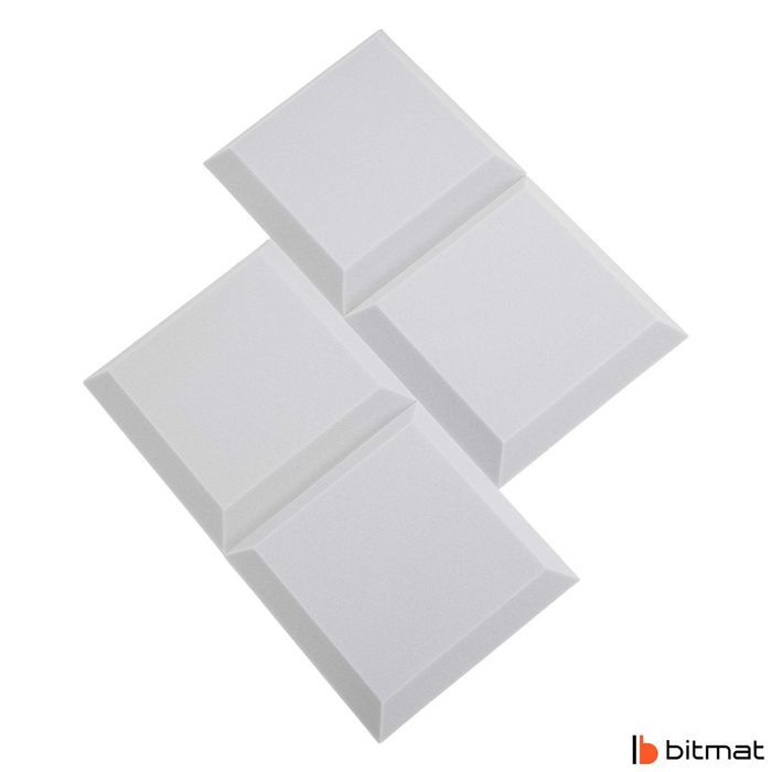 Zestaw paneli akustycznych Bitmat na ścianę 16szt jasnoszare komplet