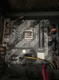 Материнка Asus prime h410m-k r2.0+16 ддр4 оперативы