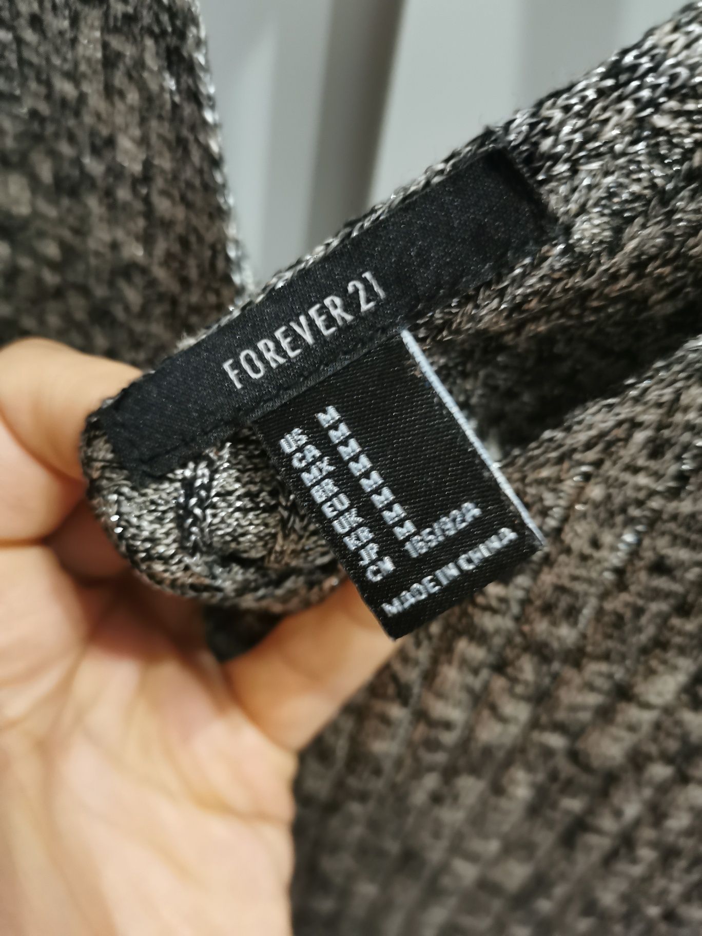 Sukienka Forever 21 M krótka tuba obcisła swieta sylwester