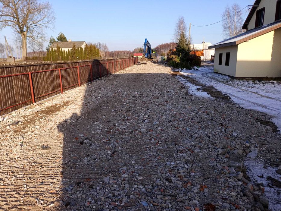 Gruz  , kruszywo ,  ceglane , betonowe