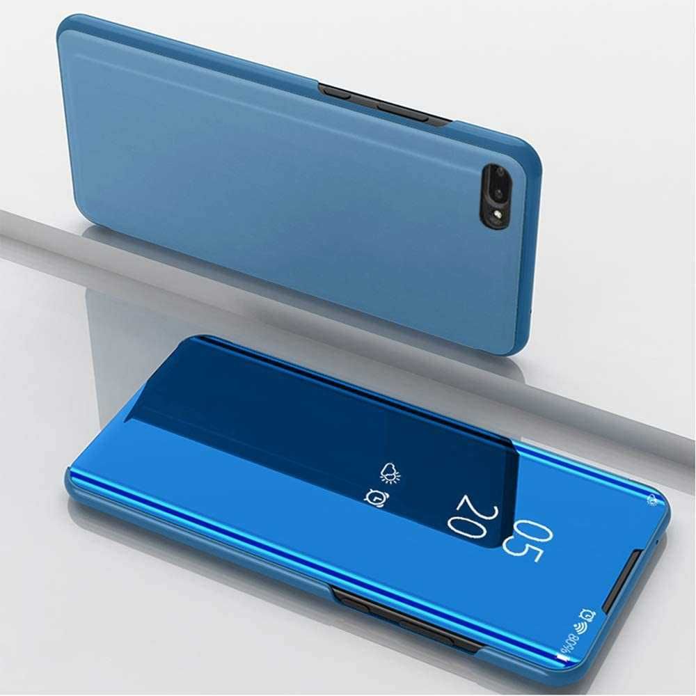 Etui Case Flip Clear View do Huawei Y5 2018 + Szkło