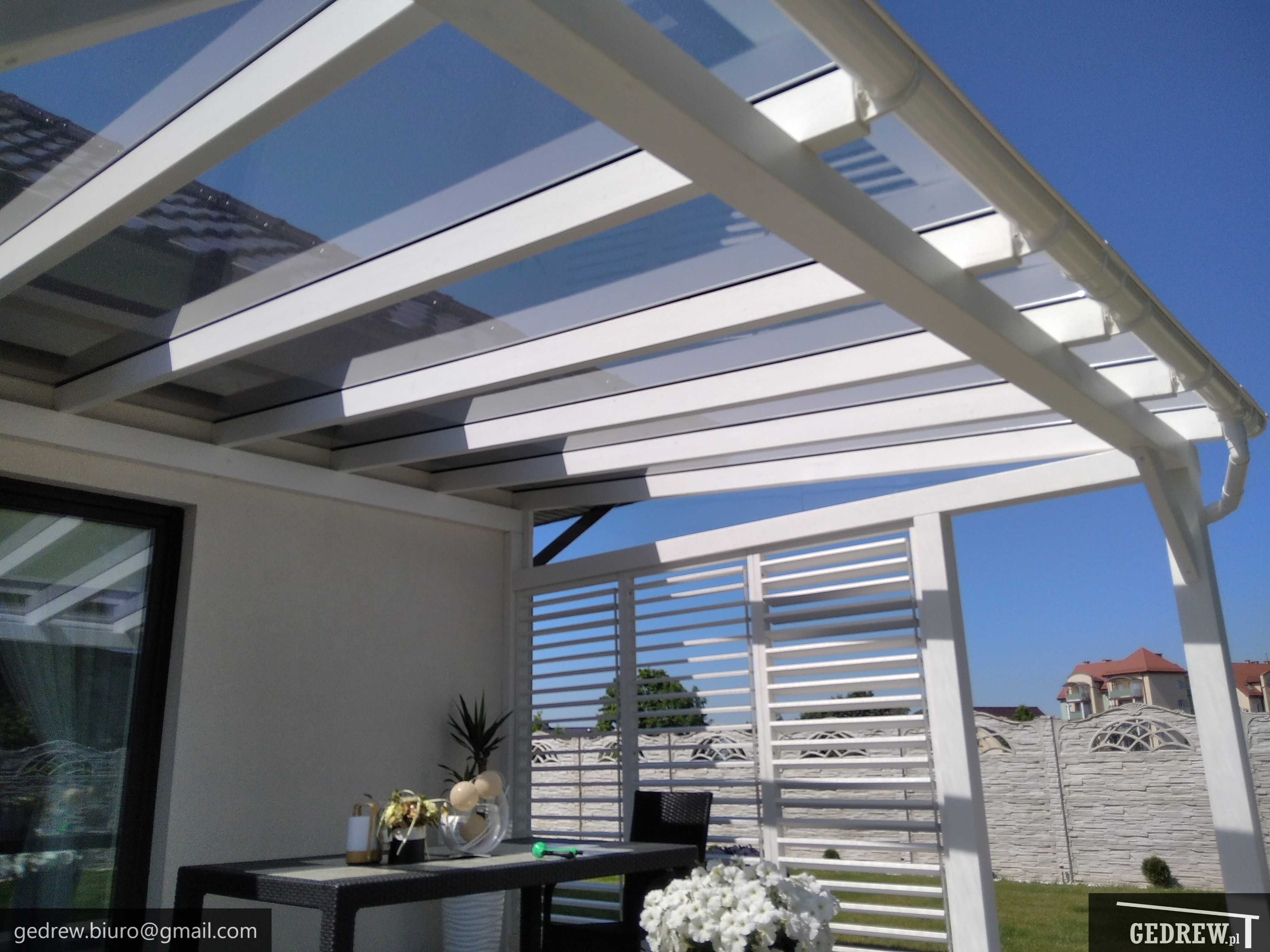 zadaszenie tarasu pergola drewniana altana taras patio zabudowa tarasu