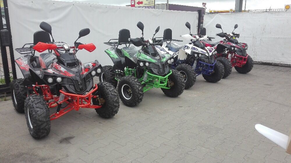 Nowy Quad 125, 3+1, Waria, Gryzzly, DUŻY WYBÓR