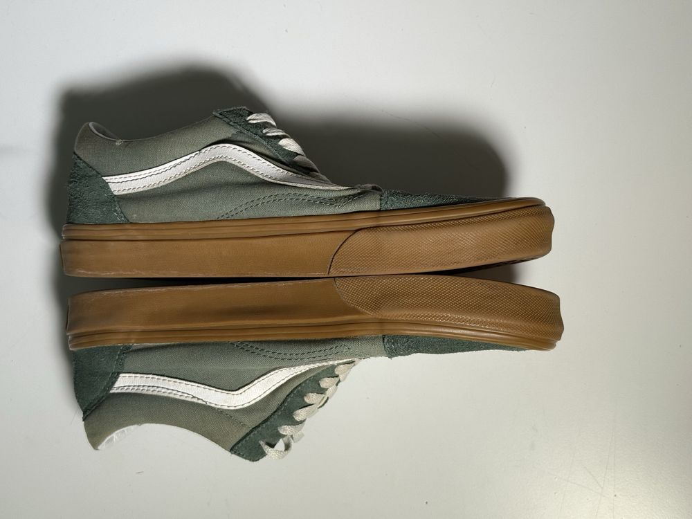 Vans old school зелені