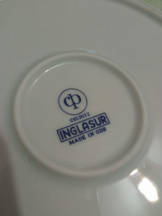 Блюдо Кольдиц фарфор из ГДР в коллекцию