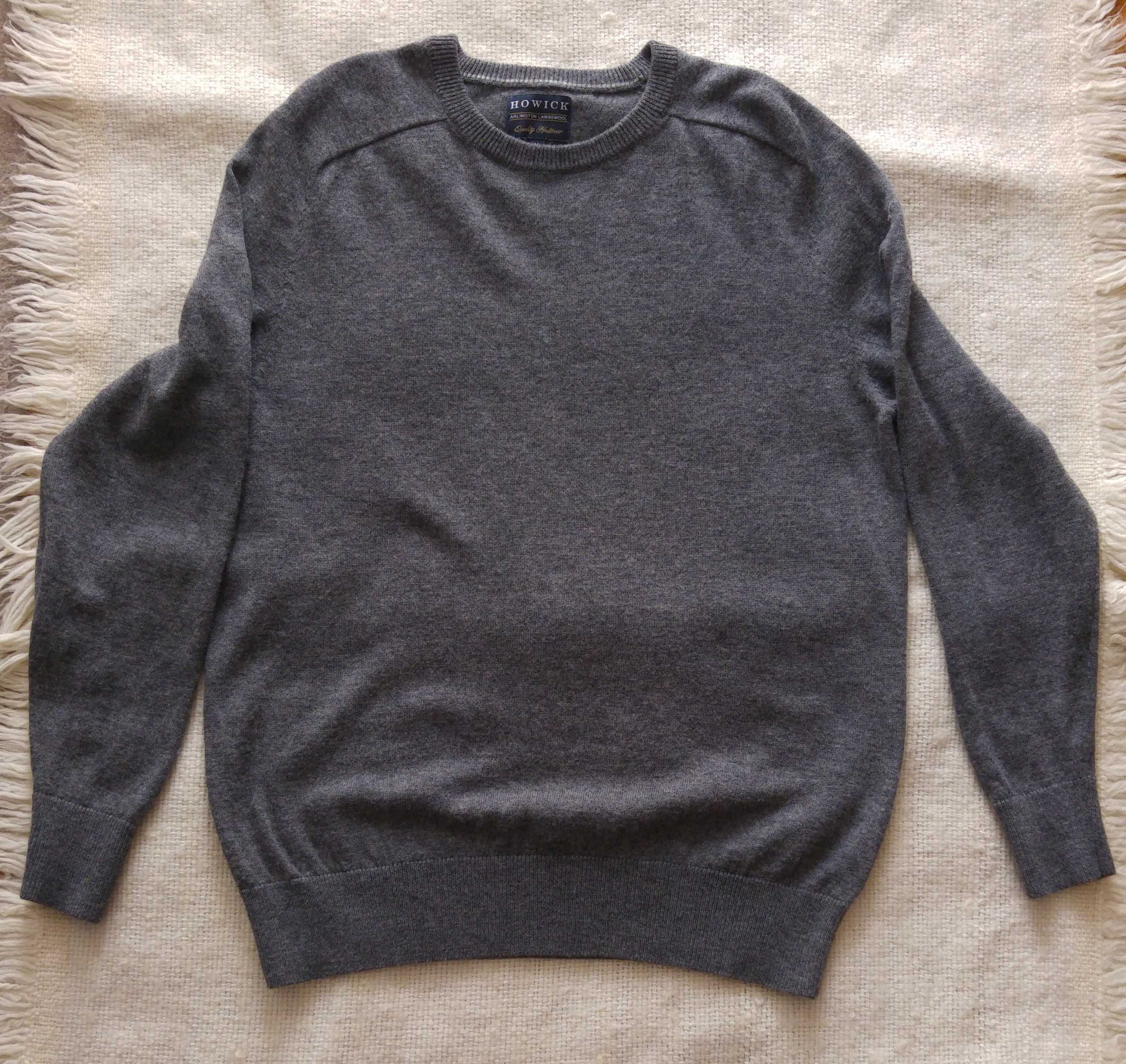 Sweter wełniany męski