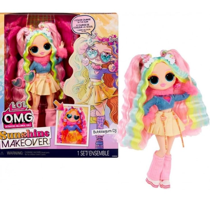 LOL Surprise OMG  Sunshine makeover Bubblegum