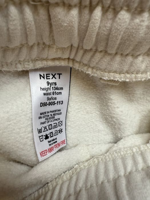 Spodnie dresowe NEXT,  134cm