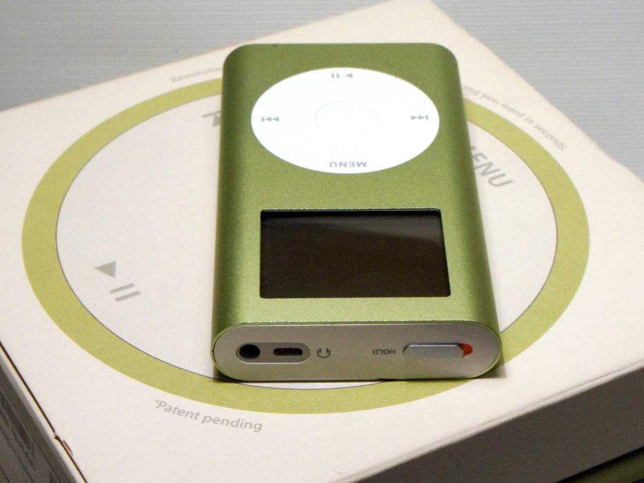 Apple Ipod Mini A1051 4GB Green kit коробка, документи, чохол.