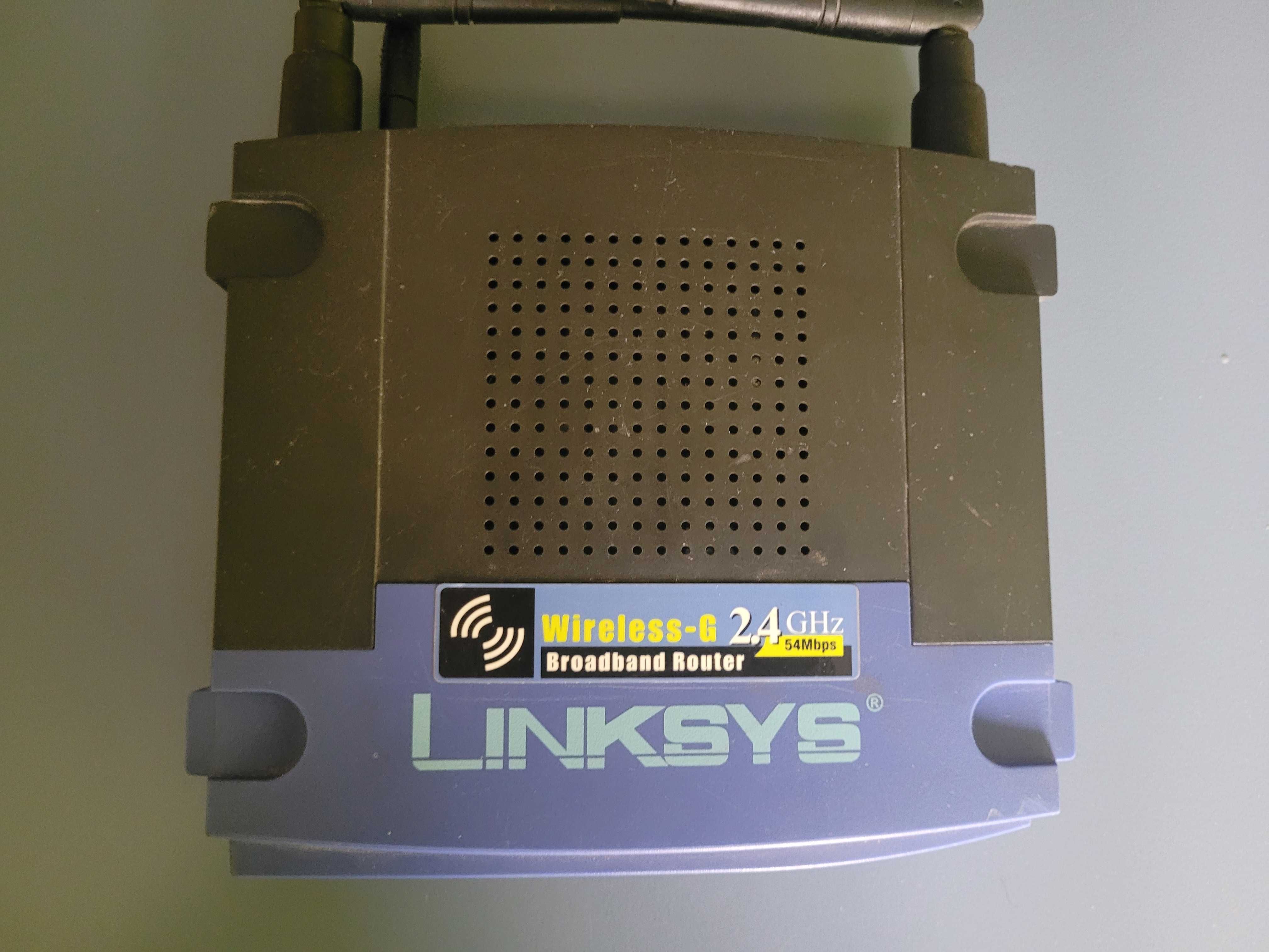 Router Wi-Fi Linksys WRT54G ver.6 z zasilaczem