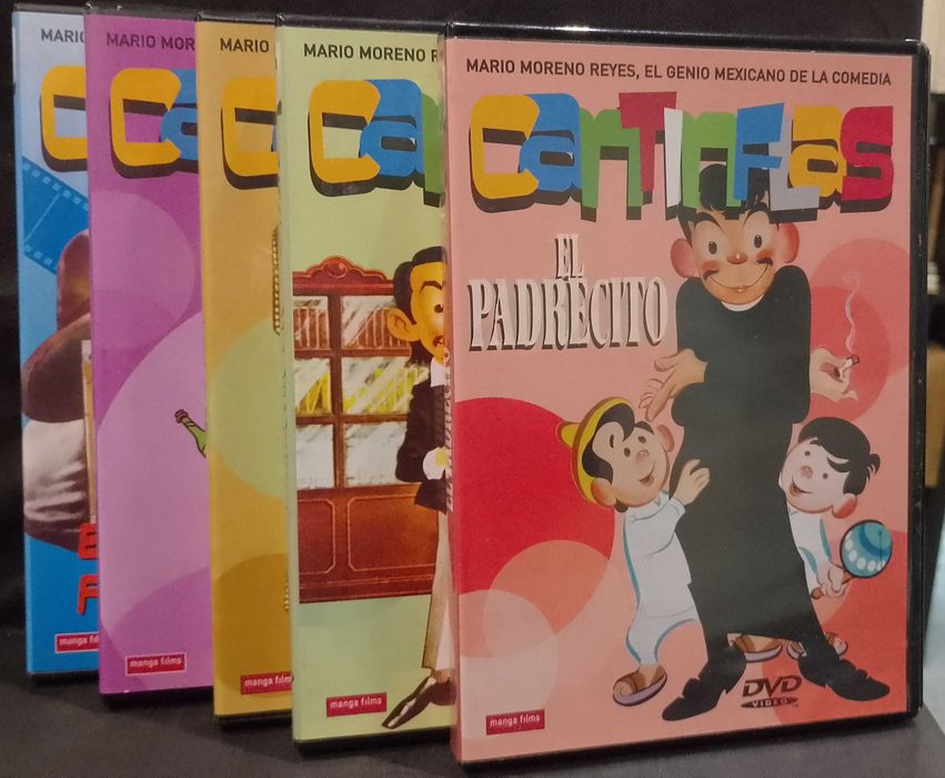 Cantinflas 5 DVD´S