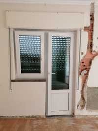 Janelas e portas em PVC com vidro duplo