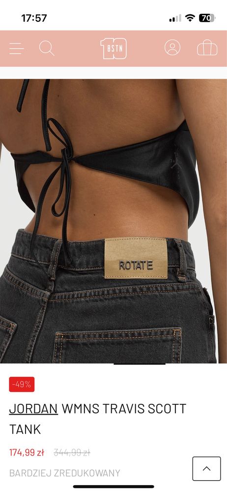 Top jordan WMNS Travis SCOTT tank