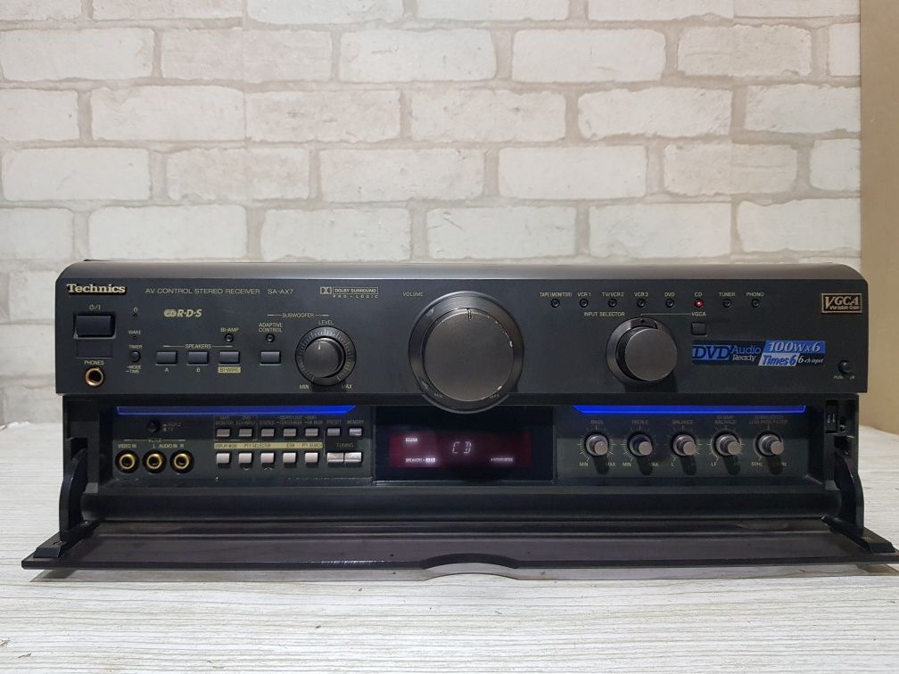 6.1AV Стерео ресивер/підсилювач Technics SA-AX 7 6×100Вт б/у з Німеччи