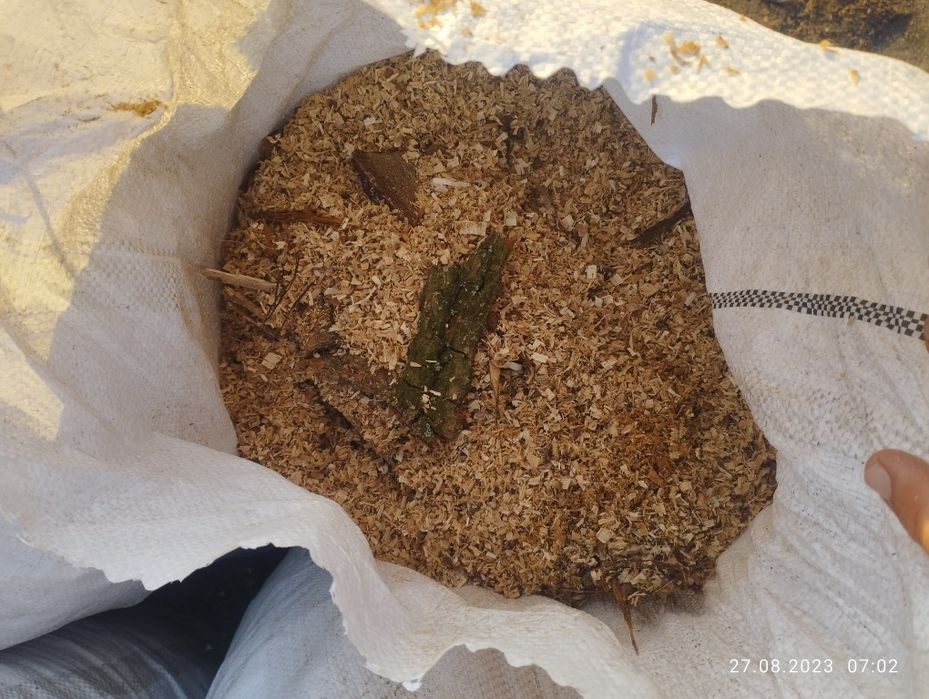 опилка 40 грн мешок натрамбованые