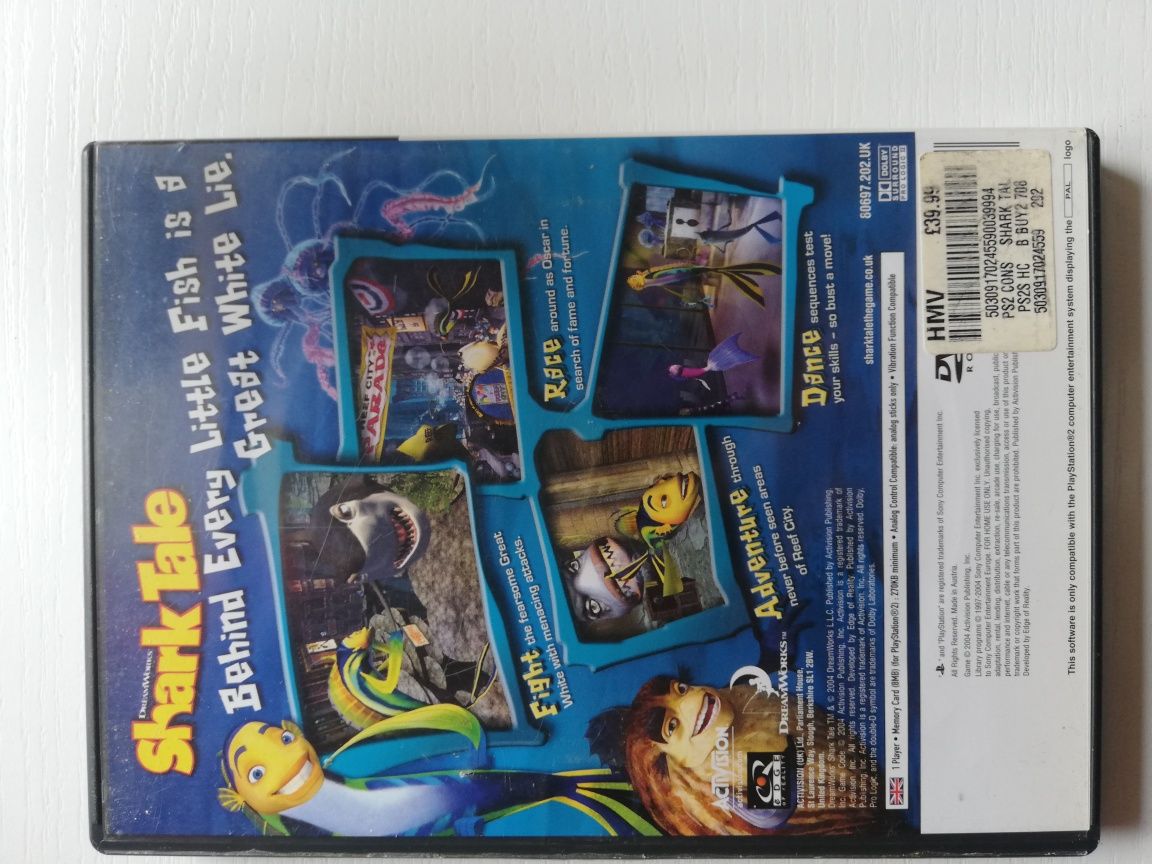 Shark tale ps2 dreamworks