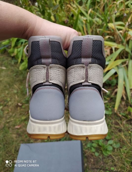 Ecco 37 ботинки на дівчинку осінь шкіряні черевики сапоги Демі взуття