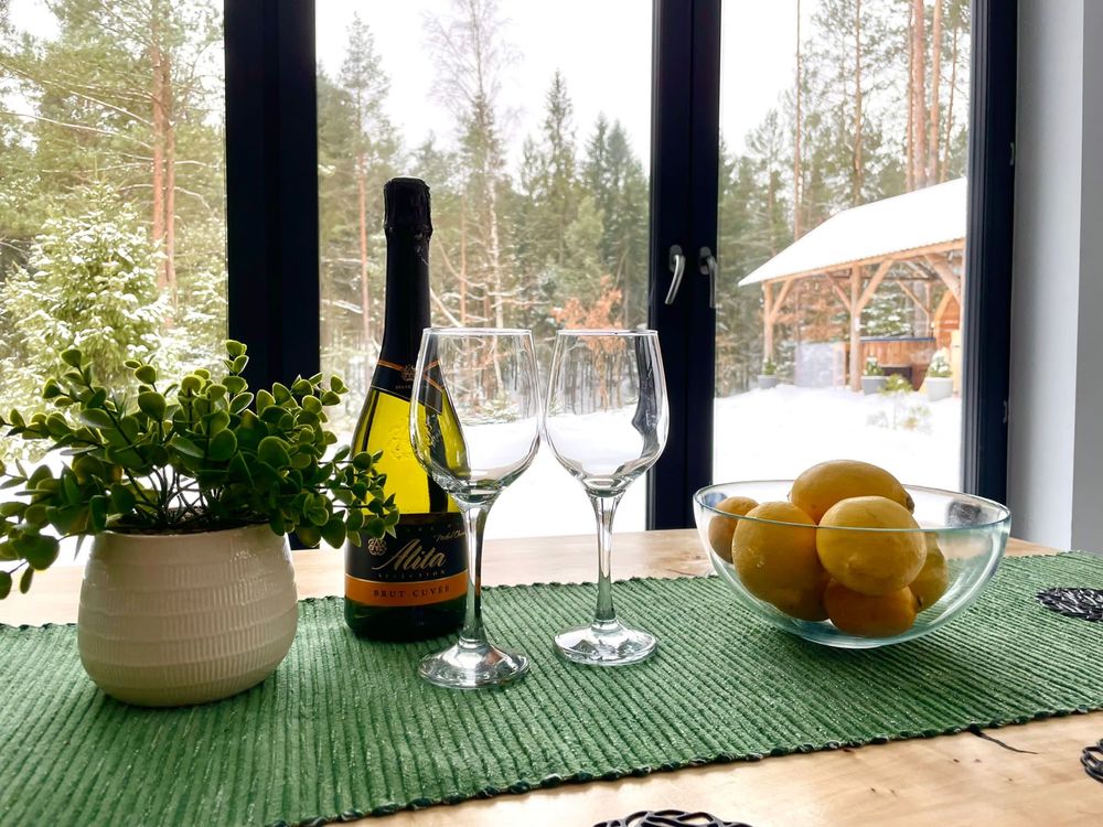 Domek kominek, balia, sauna, klimatyzacja, agroturystyka, balia, sauna