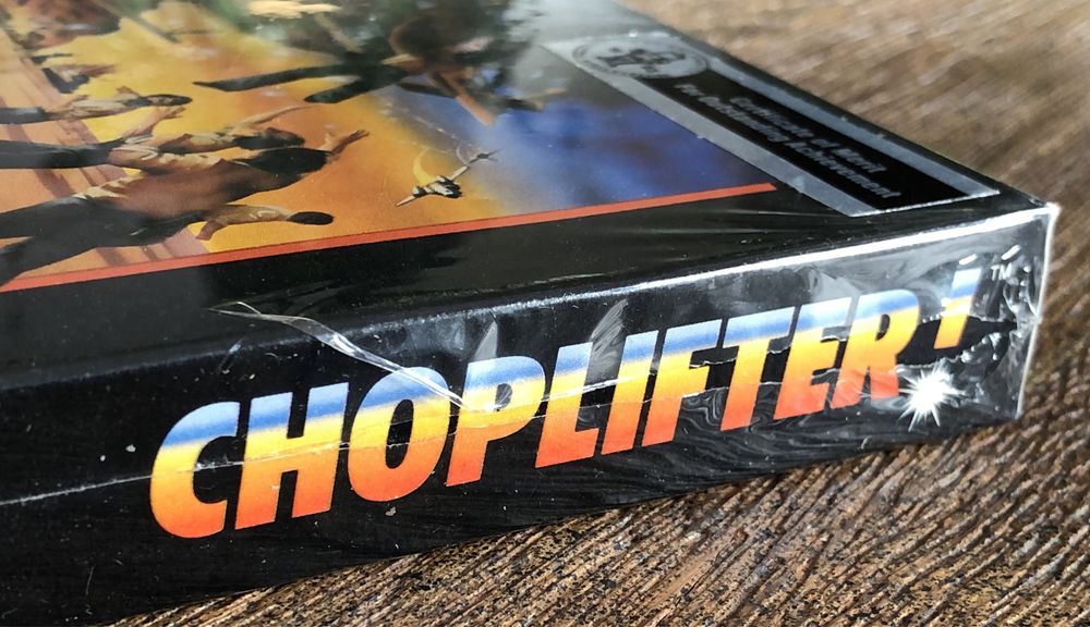Atari gra CHOPLIFTER! kartridż komputer 400/800/XL/XE NOWA folia retro