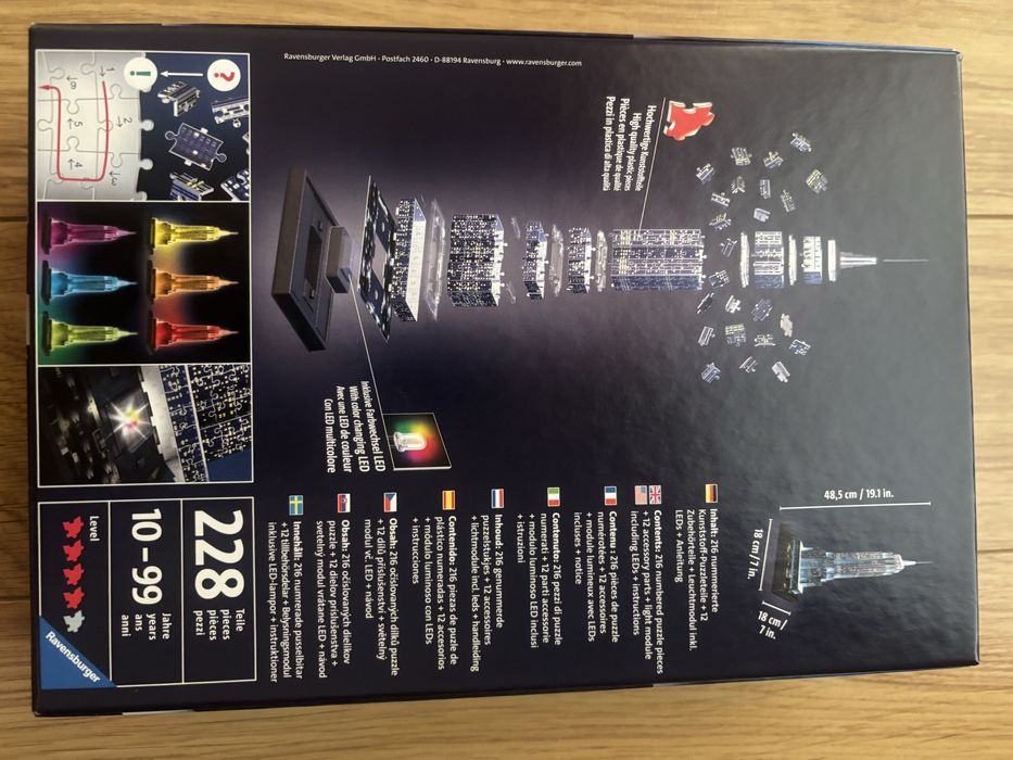 Empire State Building - Puzzle 3D