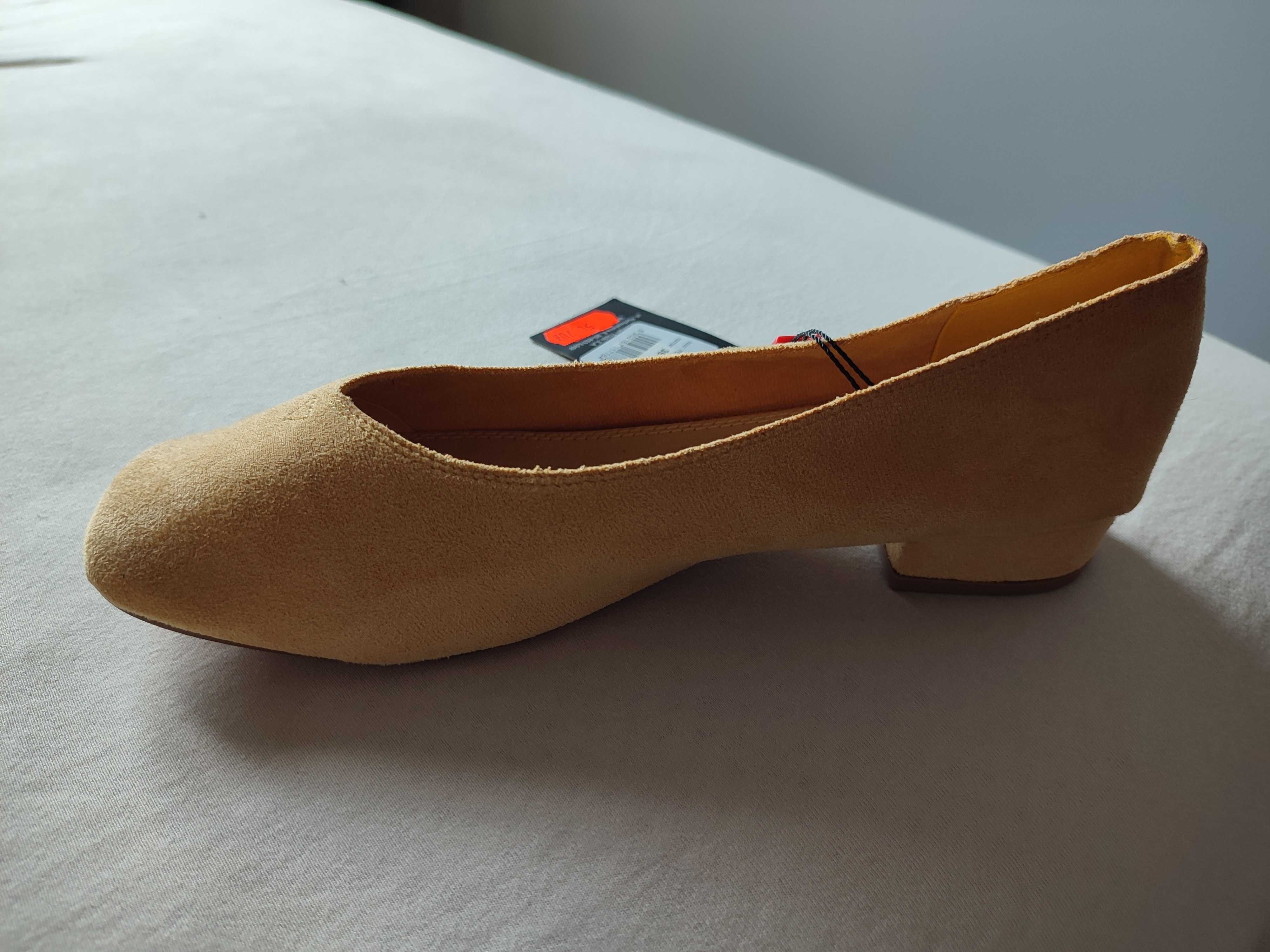 Baleriny Monnari. Rozmiar 39. Nowe
