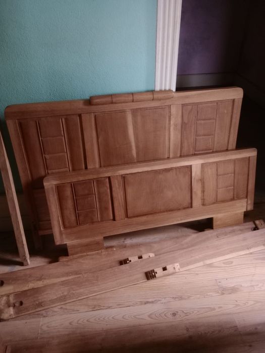 Cama Madeira Maciça - ANTIGA
