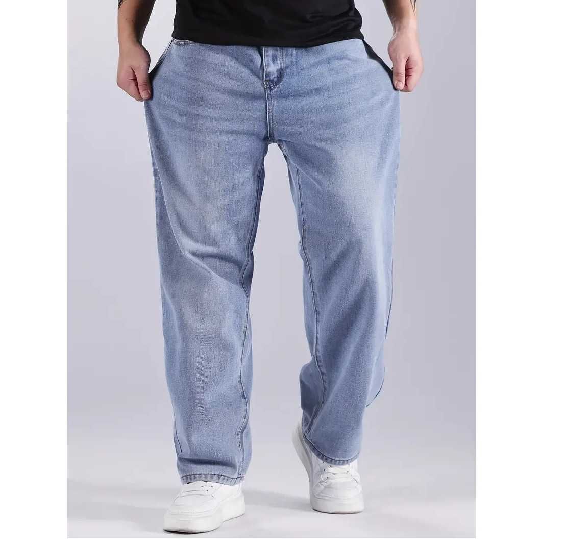 spodnie męskie nowe jeansy dżinsy jasne /NOWE/3-4XL