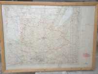Stara mapa powiat Częstochowski 1978r tylko 1000egz. Zaoferuj cenę