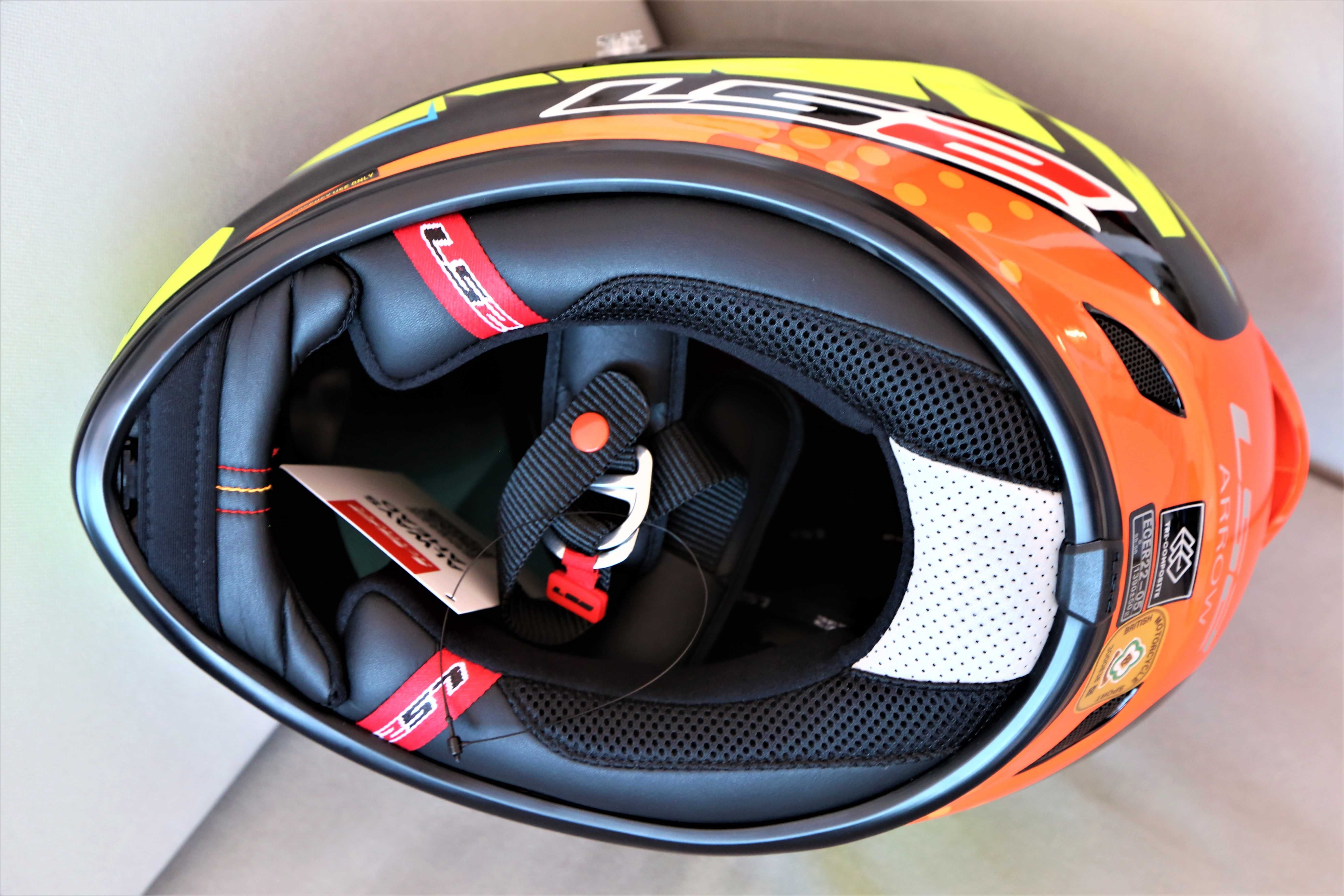 Capacete NOVO Ls2 Arrow R Viñales Carbon (52% Desconto) Tam XXS