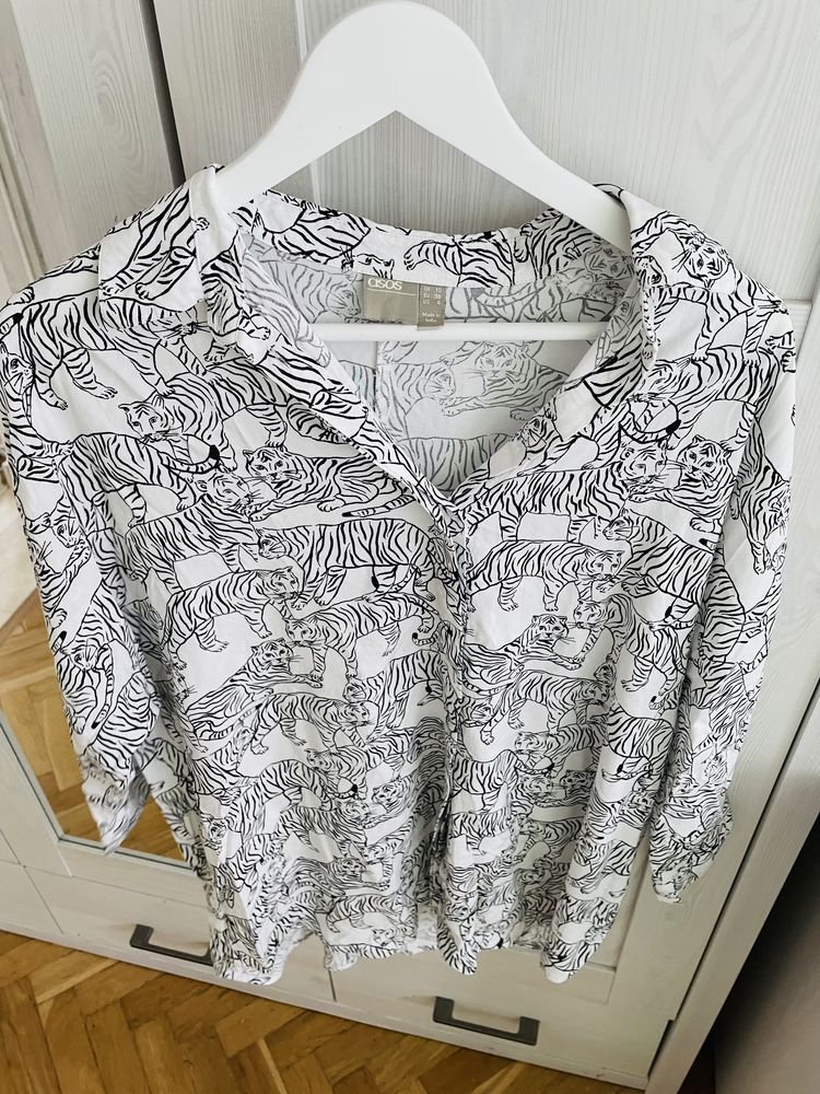 Asos piekna koszula w tygrysy M